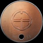 Battlefield 1 Scout Recruit Dog Tag - Front