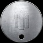 Battlefield 1 Support Expert Dog Tag - Front