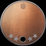 Battlefield 1 Support Specialist II Dog Tag - Back