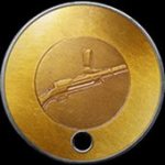 Battlefield 1 Assault Order of Valor Dog Tag - Front