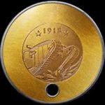 Battlefield 1 Order of Augustus Dog Tag - Front