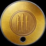 Battlefield 1 Order of St. Christopher Dog Tag - Front