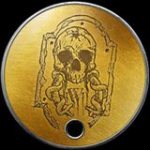Battlefield 1 An Omen Dog Tag - Front
