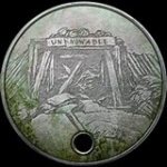 Battlefield 1 Belly of The Beast Dog Tag - Back