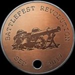 Battlefield 1 Battlefest September 2017 Dog Tag