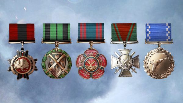 battlefield 1 no medals available