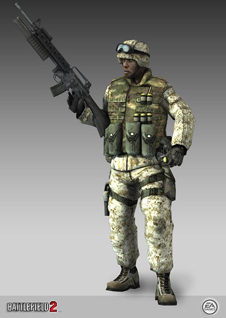 Battlefield 2 Assault Class - USA