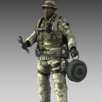 Battlefield 2 Engineer Class - USA