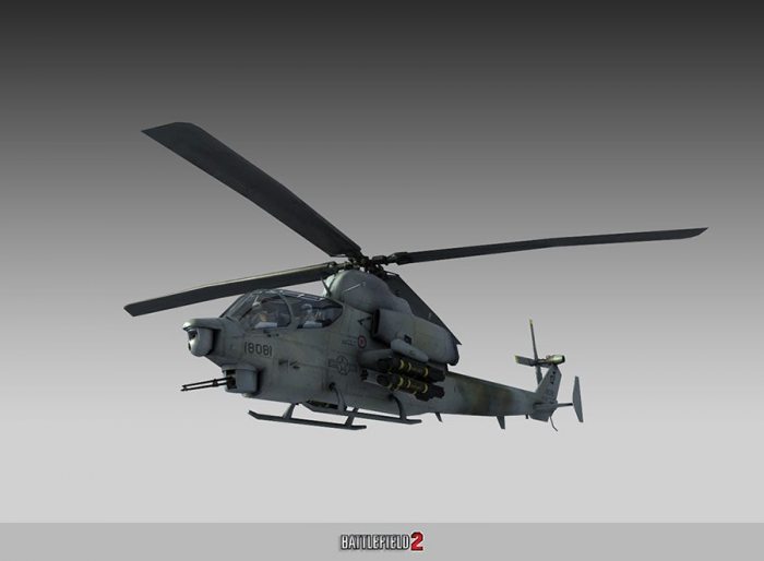Battlefield 2 AH-1z Super Cobra