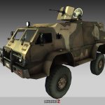Battlefield 2 GAZ 39371 Vodnik - Armored Vehicle