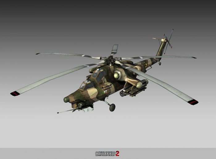 Battlefield 2 Mi-28A Havoc