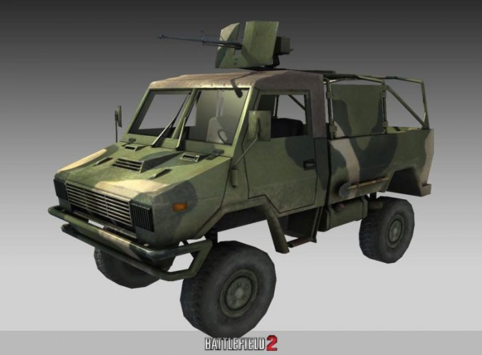 Battlefield 2 NJ 2046 (Nanjing 2046 - Heavy Jeep)