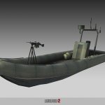 Battlefield 2 Rigid Inflatable Boat - RIB