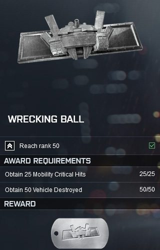 Battlefield 4 Wrecking Ball Assignment