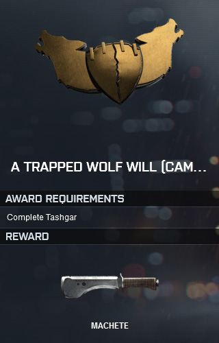 Battlefield 4 A Trapped Wolf Will Assignment