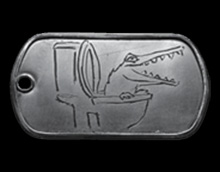 Battlefield 4 Sewer Gator Dog Tag