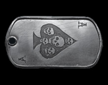 Battlefield 4 Ace Squad Medal Dog Tag