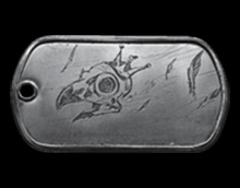Battlefield 4 Air Superiority Medal Dog Tag