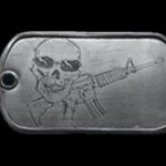 Battlefield 4 Assault Rifle Medal Dog Tag
