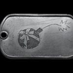 Battlefield 4 Bomb Delivery Medal Dog Tag