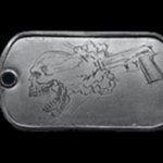 Battlefield 4 Handgun Medal Dog Tag