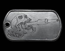 Battlefield 4 Main Battle Tank Medal Dog Tag