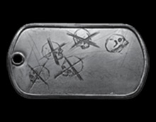 Battlefield 4 Squad Annihilation Medal Dog Tag