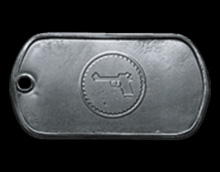 Battlefield 4 Handgun Expert Dog Tag