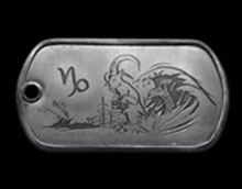 Battlefield 4 Capricorn Dog tag