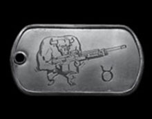 Battlefield 4 Taurus Dog tag