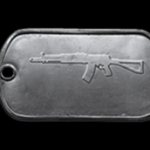 Battlefield AEK-971 Master Dog Tag