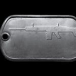 Battlefield 4 SCAR-H SV Master Dog Tag