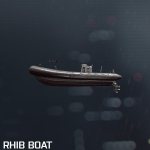 Battlefield 4 RHIB Boat
