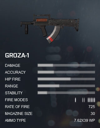 Battlefield 4 Groza-1