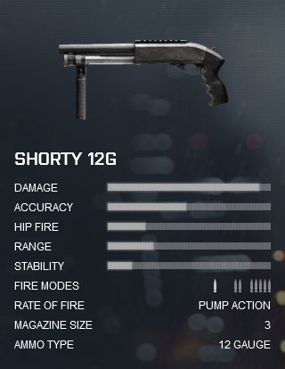 Battlefield 4 Shorty 12G
