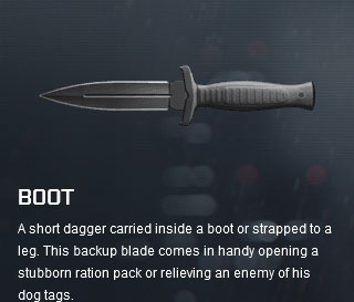 Battlefield 4 Boot Knife