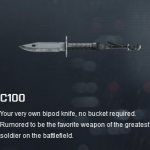 Battlefield C100 Knife