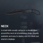 Battlefield 4 Neck Knife
