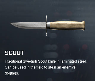 Battlefield 4 Scout Knife