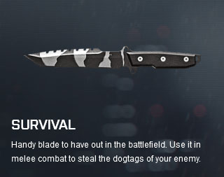 Battlefield 4 Survival Knife