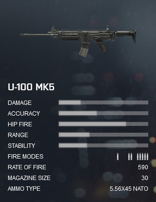 Battlefield 4 U-100 MK5