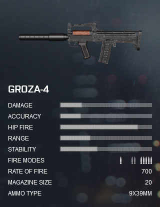Battlefield 4 GROZA-4