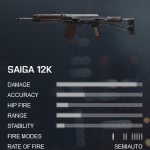 Battlefield 4 SAIGA 12K