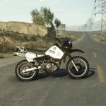 Battlefield Hardline Police Offroad Motorcycle