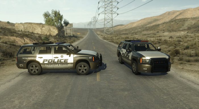 Battlefield Hardline SUV - Police