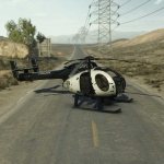 Battlefield Hardline Scout Helicopter - Police