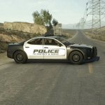 Battlefield Hardline Sedan - Police Vehicle