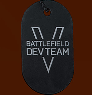 Battlefield V Dev Team Dog Tag