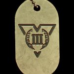 Battlefield V Trial By Fire Gold Dog Tag