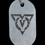 Battlefield V War In The Pacific Silver Dog Tag